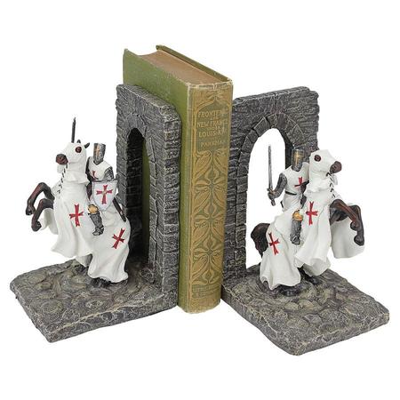 DESIGN TOSCANO Knights of the Digital Realm Sculptural Bookends CL56503